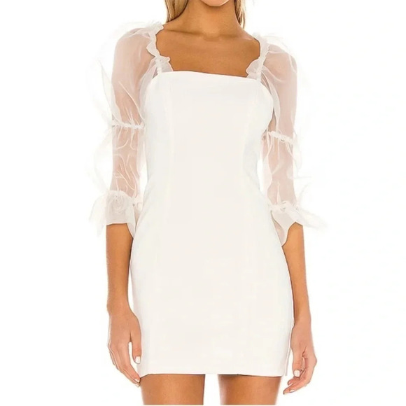 AMANDA UPRICHARD Tia Dress in Ivory size XS - Picture 2 of 9